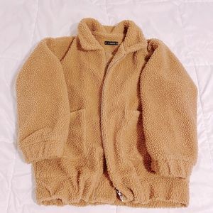 Brown Teddy Jacket